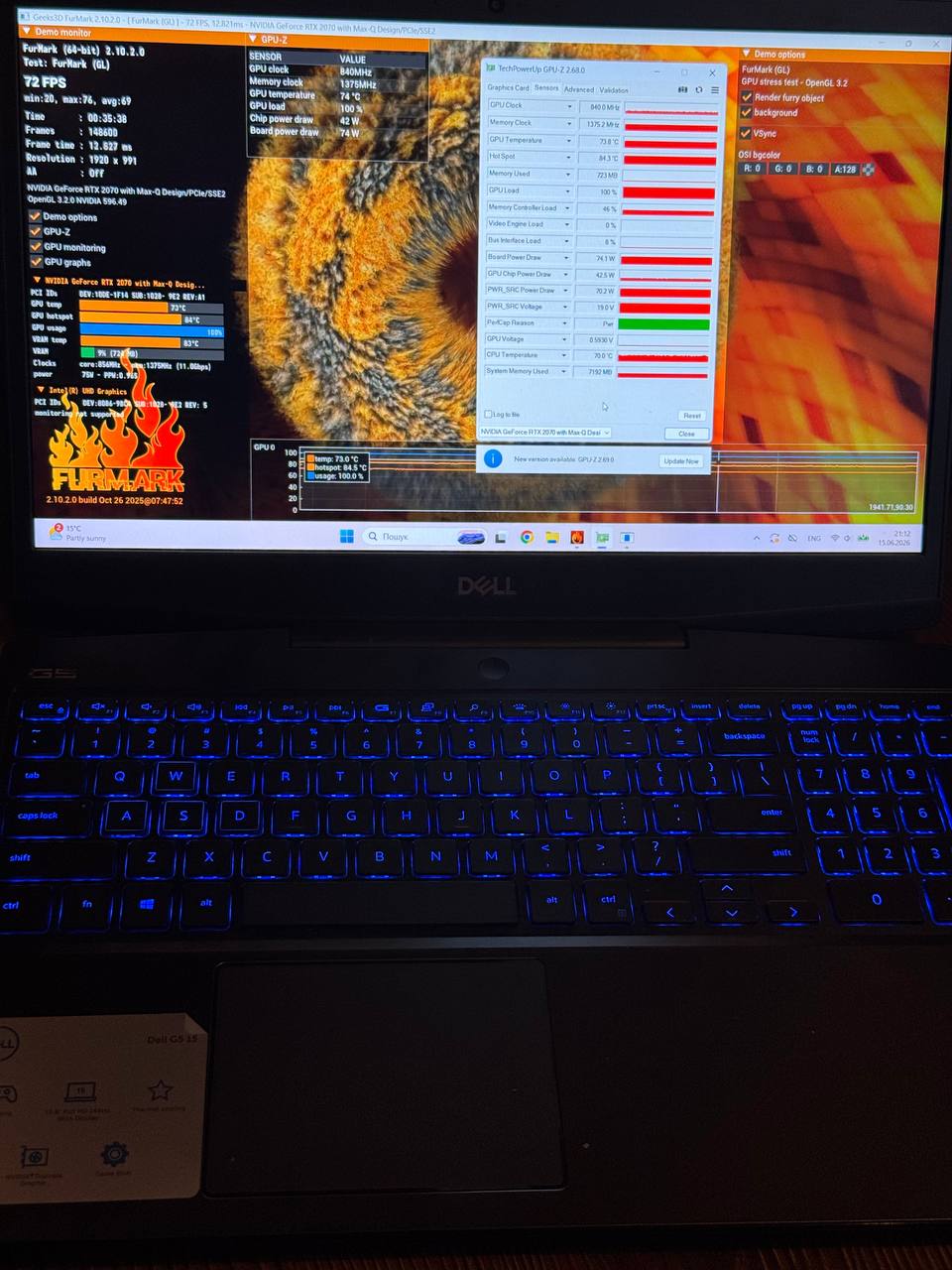Dell G5 5590 HM2291