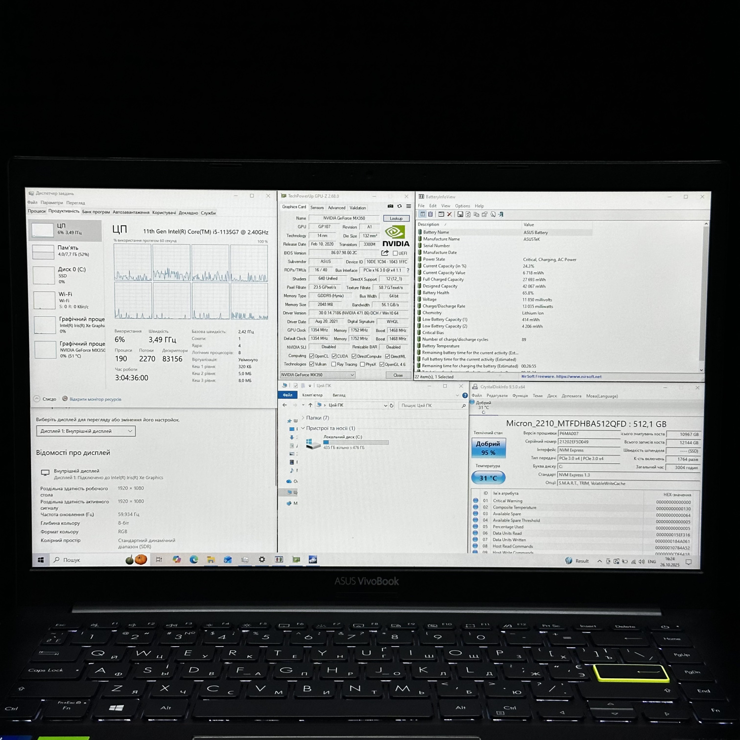 Asus VivoBook K413E HM2219