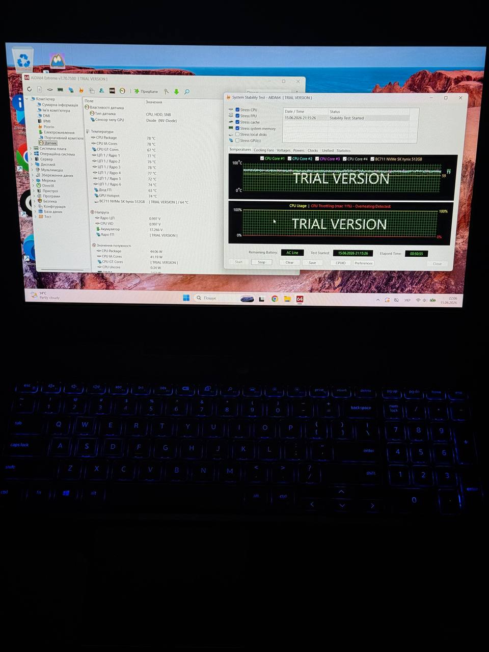 Dell G5 5590 HM2291