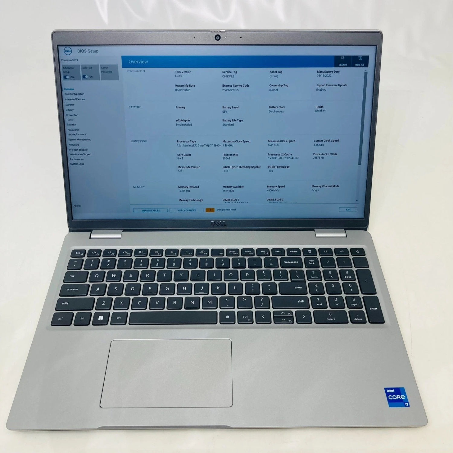 Dell Precision 3571 HM2289