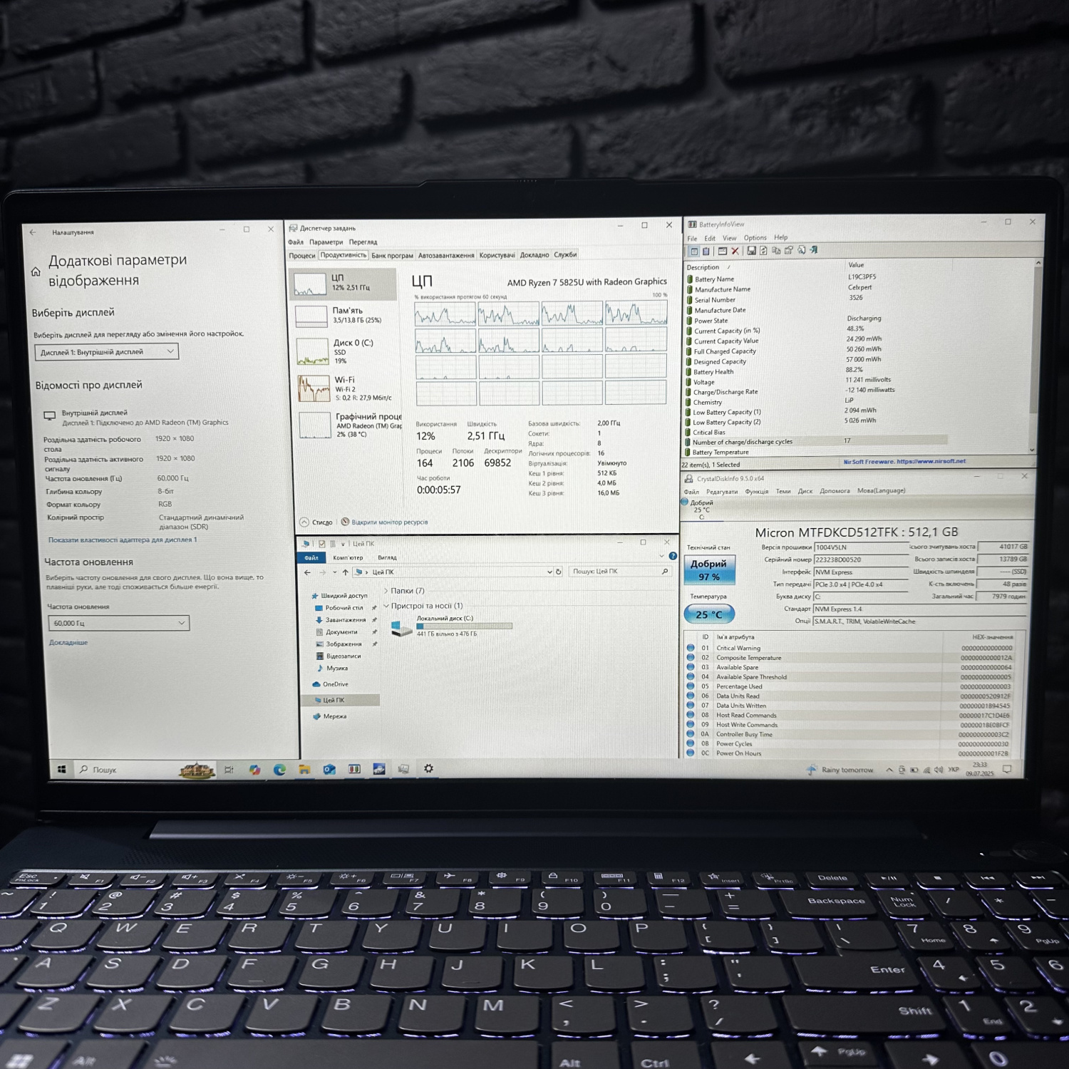 Lenovo IdeaPad 5 15ABA7 HM2192